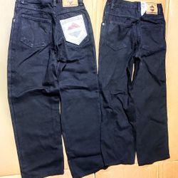 Lot of 2 Boys Regular  Fit. New Legends, Size: 9  waist 11". And Bottom 8-1/2." Long 33"