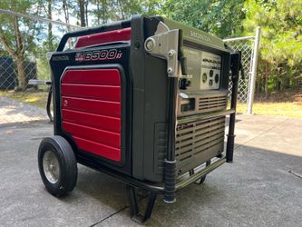 Honda EU6500is generator.