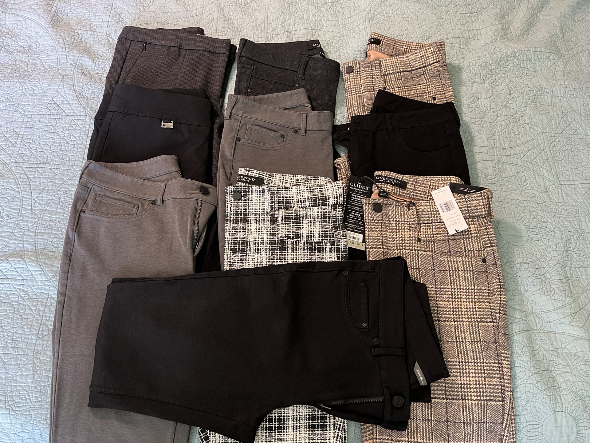 10 Pair Women’s Professional Work Pants Size 8