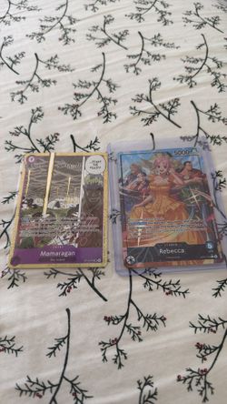 One piece trading cards