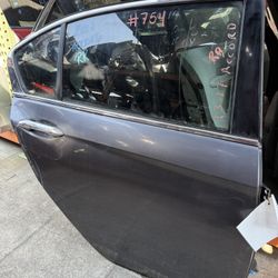 2013 - 2017 Honda Accord Rear Door Passenger Side RH Gray stock#S12 
