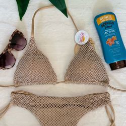 ✨ Bikini Luxury Bordado en Murano – Edición Exclusiva