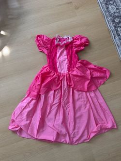 Girls Pink Princess Costume Dress