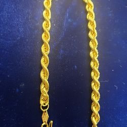 14k gold.  LAG   Braslet 7in.  $157$