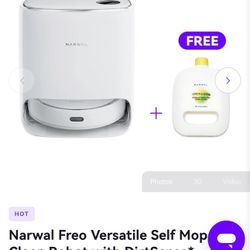 Narwal Self Mop And Vacuum 