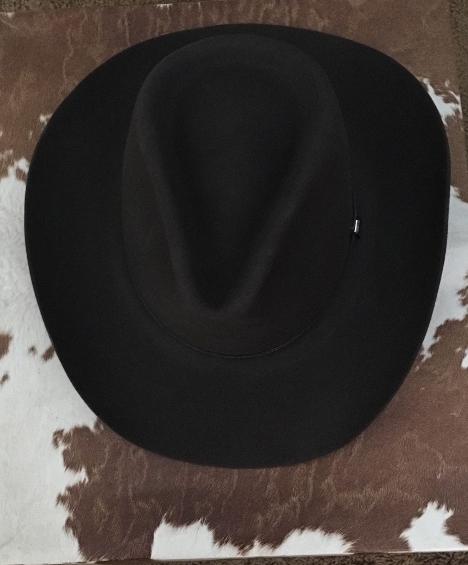 RESISTOL COWBOY HAT Size 7 1/4 Granite Grey Quicksilver