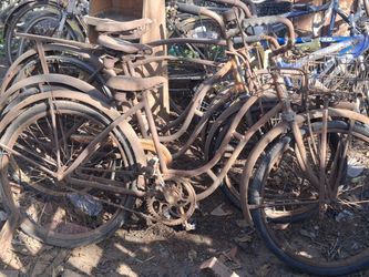 3 Vintage Bicycles