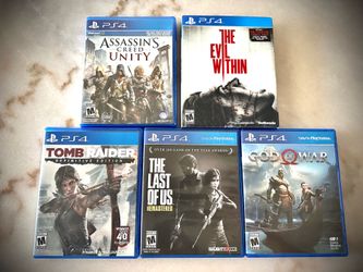 5 PS4 Games Bundle