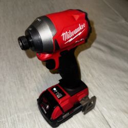 Milwaukee M18 Lithium Ion 1/4 Fuel Brushless With Battery 