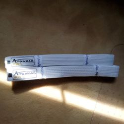 Official Arawaza White Belt 100% Cotton