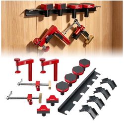 New 3/4“ Bench Dog Clamp Set with Storage Rack