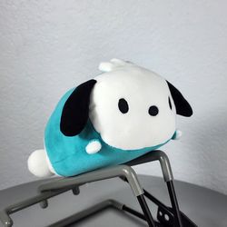 6" Sanrio Pochacco in Teal Roll Plush