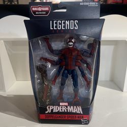 Marvel Legends Series 6 Doppelgänger Spider-Man B.A.F Molten-Man