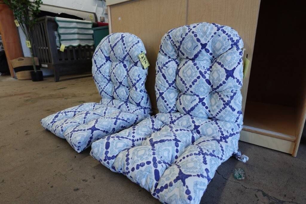 Indoor/Outdoor Adirondack Patio Chair Cushions 44 x 19 x 4 Inch