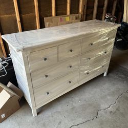 Large White Dresser 