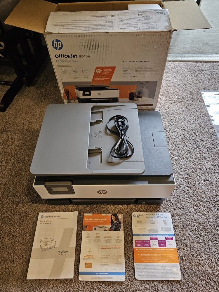 HP Office Jet 8015e All-In-One Printer