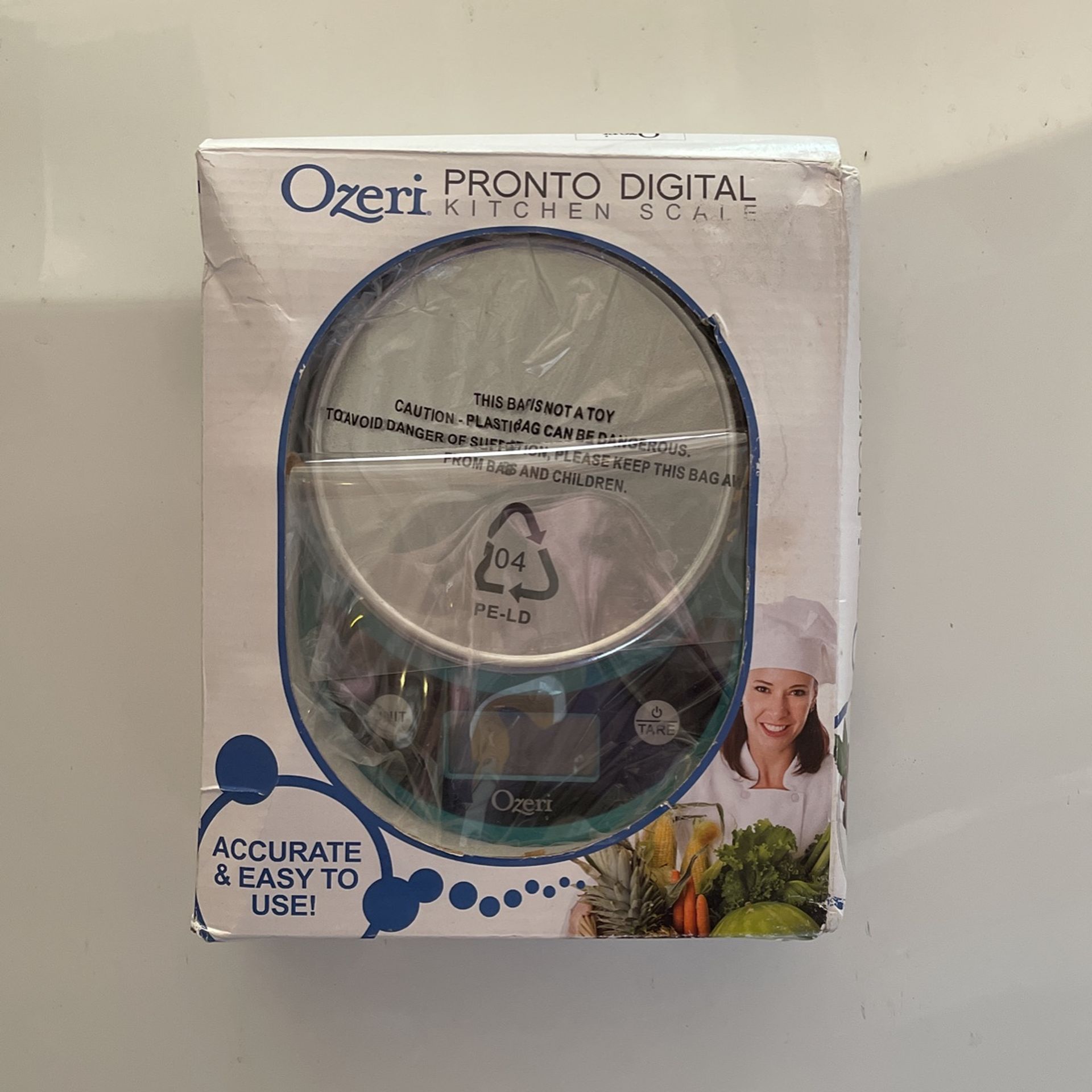 OZERI ZK14 PRONTO DIGITAL MULTIFUNCTION KITCHEN & FOOD SCALE, TEAL *DM