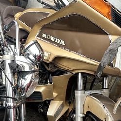 Honda Goldwing 1200 cc Complete Bike Good Title Questionable Engine