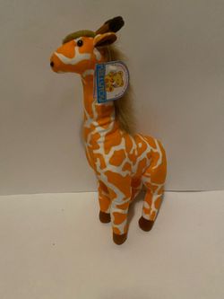 New Kellytoy 13” plush giraffe toy