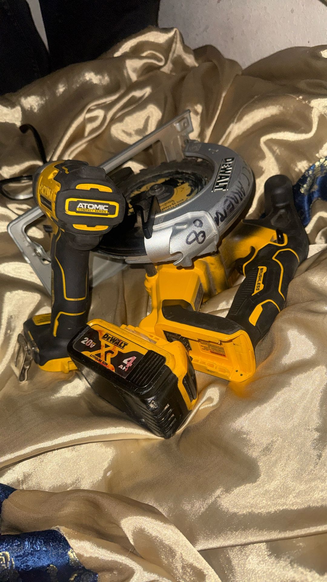 DEWALT COMBO, HOPE YOU CAN GIVE THEM A GOOD USE