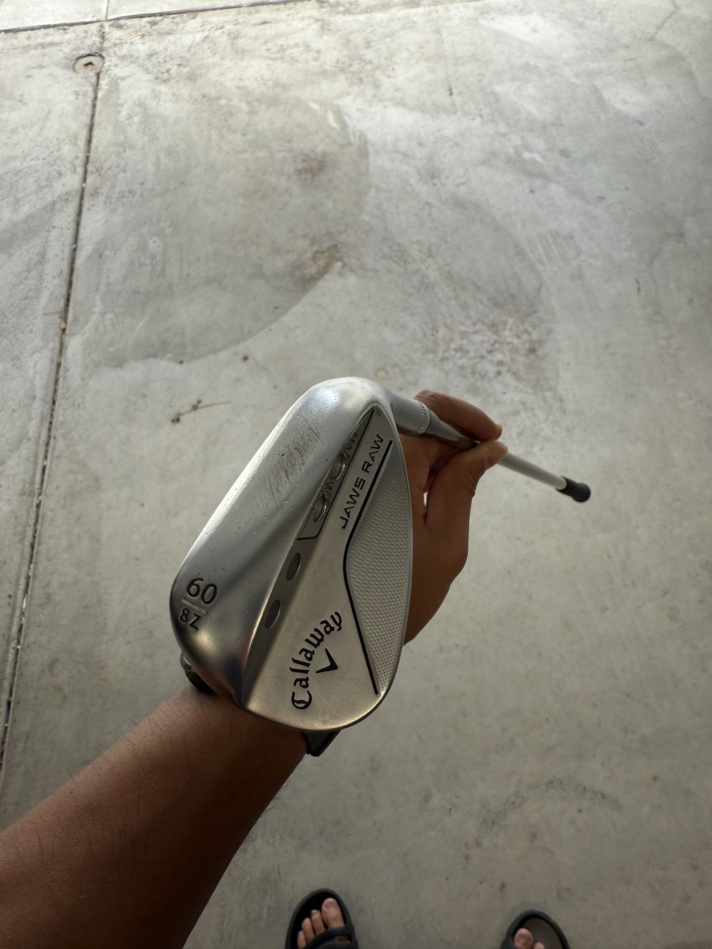 Golf Lob Wedge Callaway Raw Jaws 60