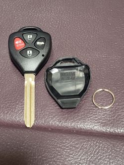 Key fob remote shell case replacement for toyota