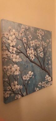 Floral canvas print