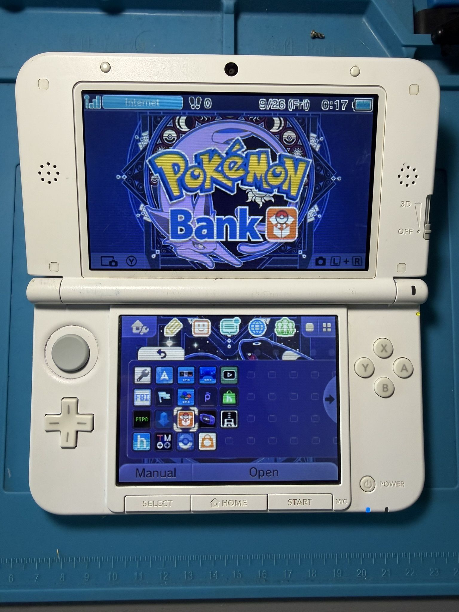 Nintendo White 3DS XL - Custom Setup - 64GB