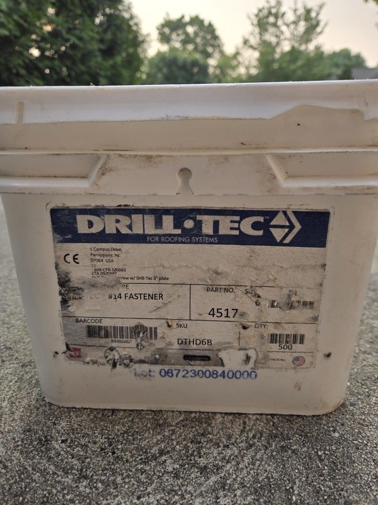 GAF Drill-Tec 4517 Heavy Duty #14 Fastener - 6"