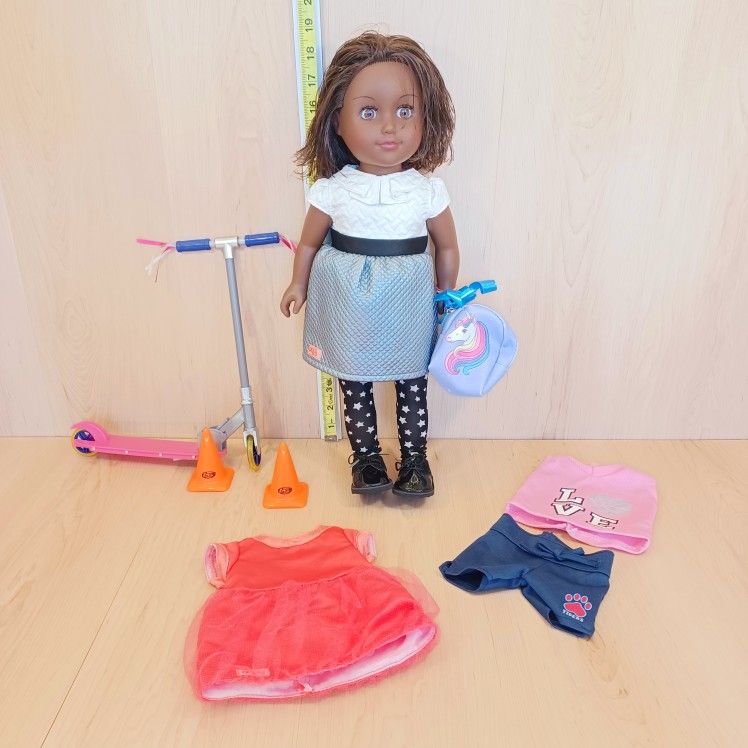 My Life As 18-inch Fashion Doll With Extras