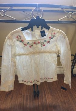 Girls blouse brand new size 6X