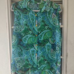 Lapis women's top size M