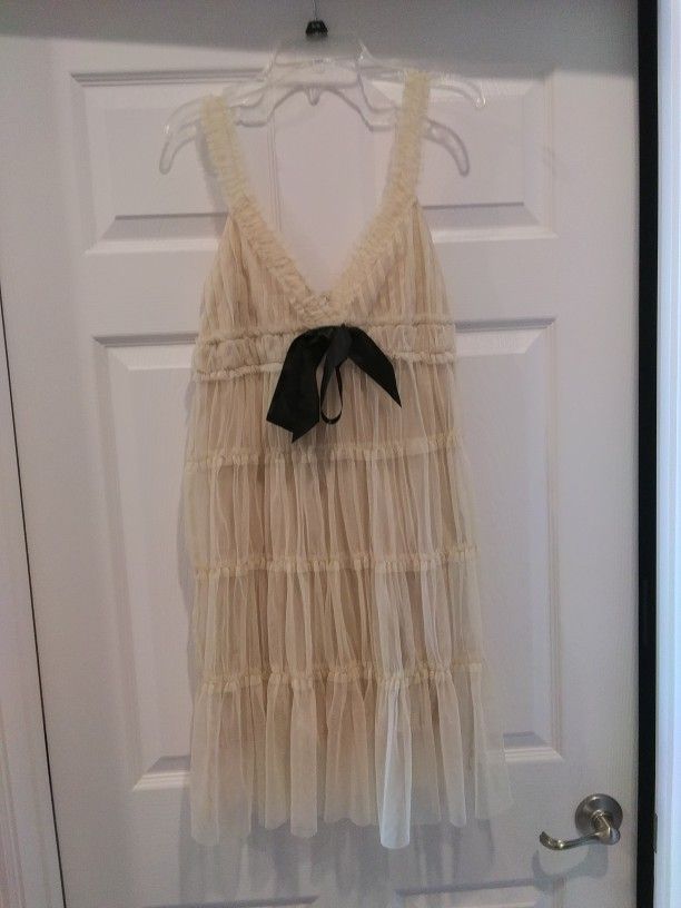 FOREVER. TAN DRESS SIZE S