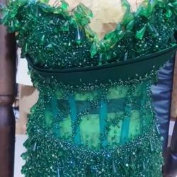Emerald Green Prom Dress