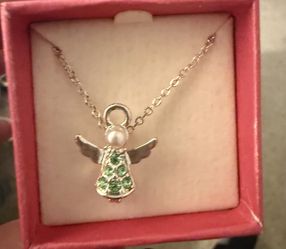Avon Vintage Angel Necklace
