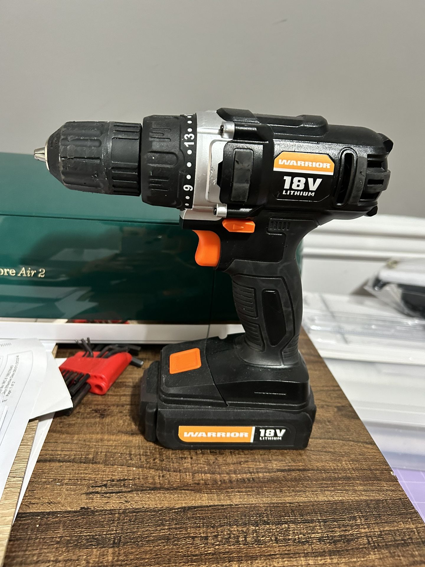 Warrior Drill 18V With Battery And Charger