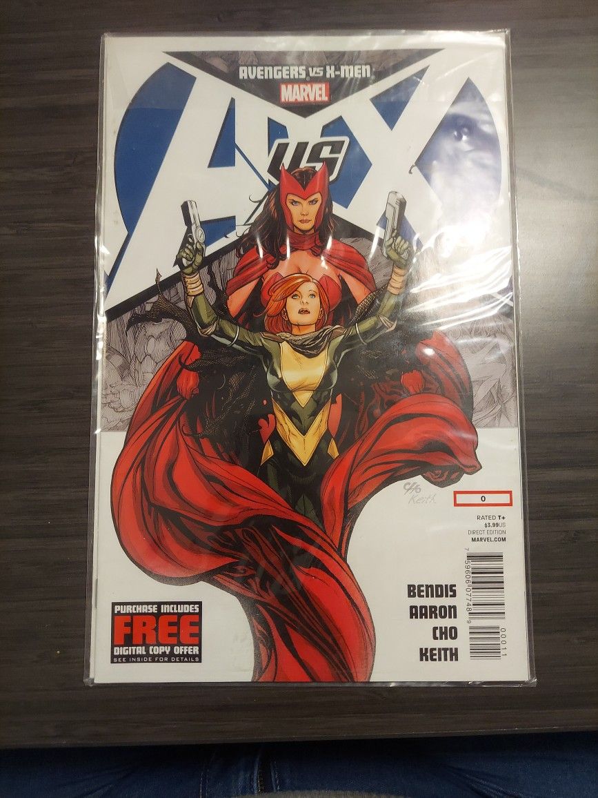 Avengers Vs X-men #0 "1st Print- The Return of the Scarlet Witch

