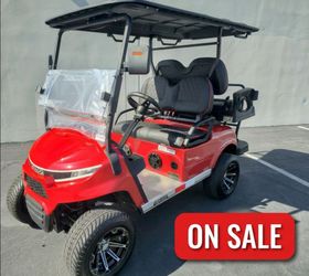 2025 Voyager Patriot 4-Passenger Non-Lifted 72-Volt Lithium Street Legal LSV Golf Cart