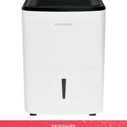 Frigidaire 50 pt. 1200 sq.ft. High Humidity Dehumidifier with Built-in. Pump and Bucket in White