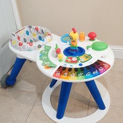 Baby Einstein Around We Grow 4-in-1 Walker, Discovery Activity Center and Table, Age 6 Months and up