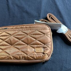 Lug Coupe 2 Quilted RFID Convertible Crossbody Bag