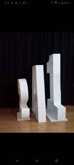 Brand New Numbers And Letters For Sale For Your Special Events