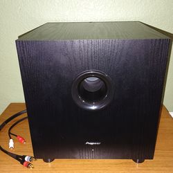 Pioneer Andrew Jones Subwoofer SW-8MK2 Sub Bass Speaker
