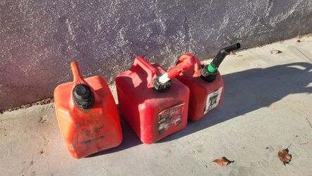 Free Gasoline Tanks Used