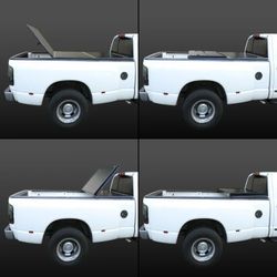 Dodge Ram 5'7Ft Bed Cover Hard Top Trifold