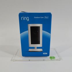New Ring Outdoor Cam Plus Camera White