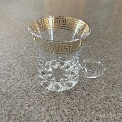 9 Pc Glass Tea Cups