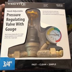 Pressure Reducing Valve With Gage 