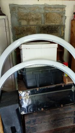 2016 F-150 Fender Flares Ox White