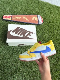 Travis Scott 1 low " canary "